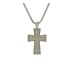 Cross Pewter Pendant - includes 24" chain
