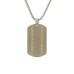 Pewter Tag Necklace - Includes 24" chain