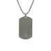 Pewter Tag Necklace - Includes 24" chain