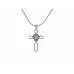 Infinity Cross Pewter - includes 19" chain