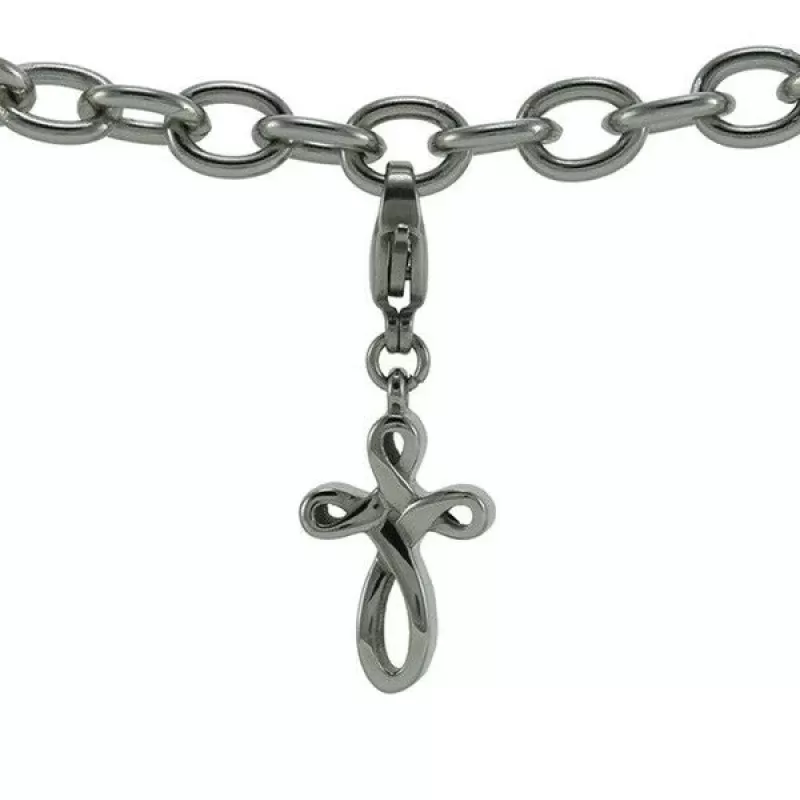 Bracelet with Infinity Cross Charm