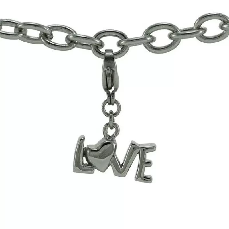 Bracelet with Love Charm