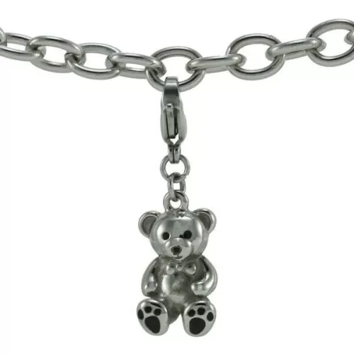 Bracelet with Teddy Bear Charm