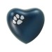 Classic Paws Blue Heart Keepsake