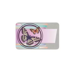 Life Canvas Memorial Card Butterflies Life Canvas Memorial Card Butterflies