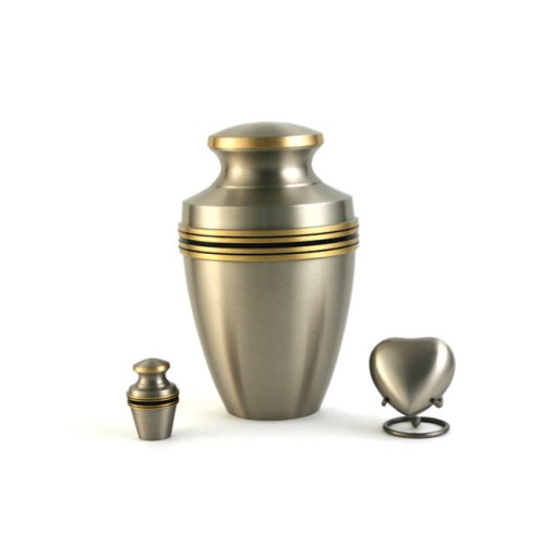 Grecian Pewter Adult Urn