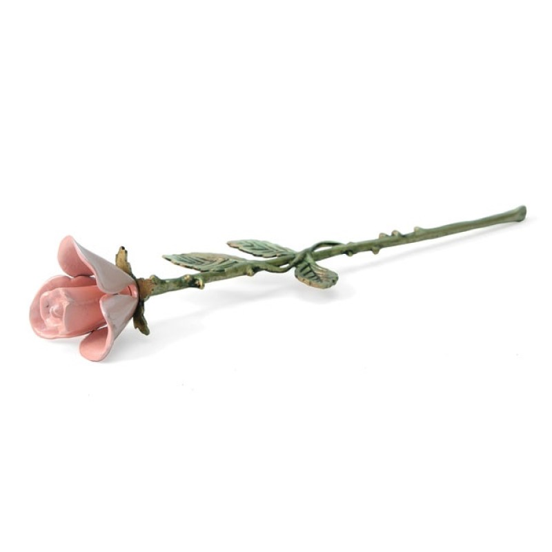 Pink Rose Keepsake w/ Velvet Box