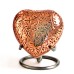 Copper Oak Heart Keepsake with Velvet Box