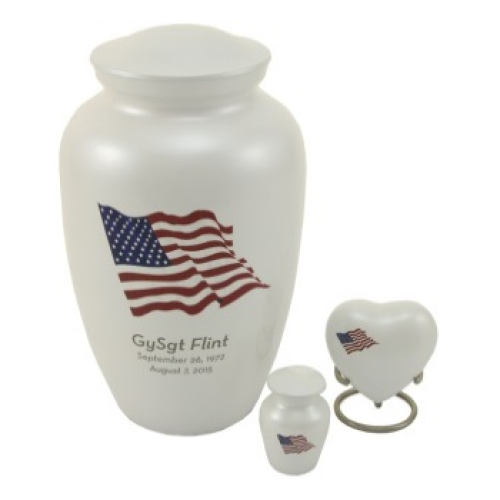 Classic Flag Color Adult Urn