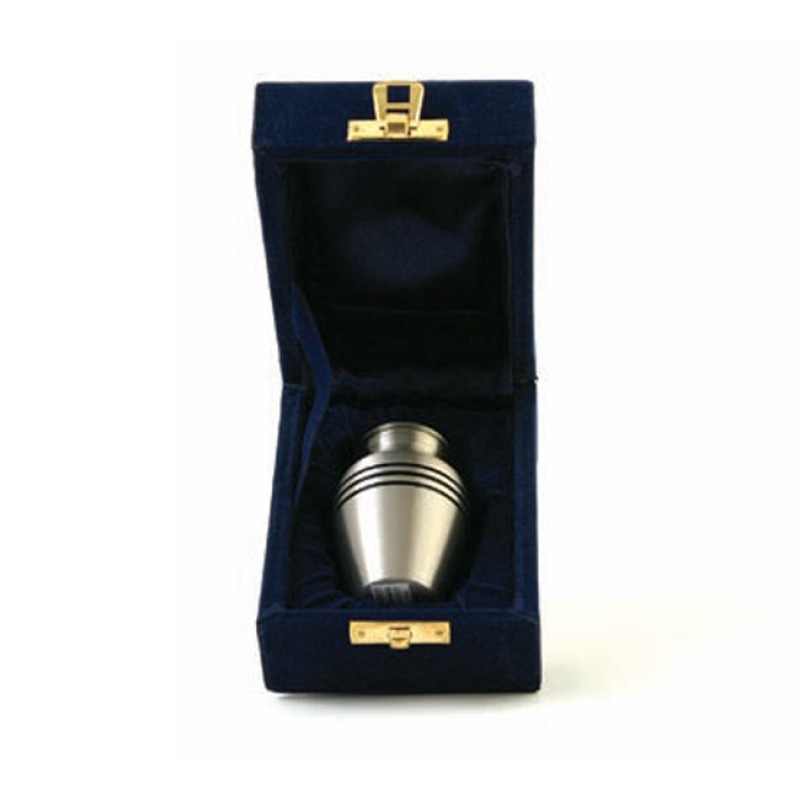 Blue Velvet Keepsake Box