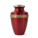 Grecian Crimson Adult Urn