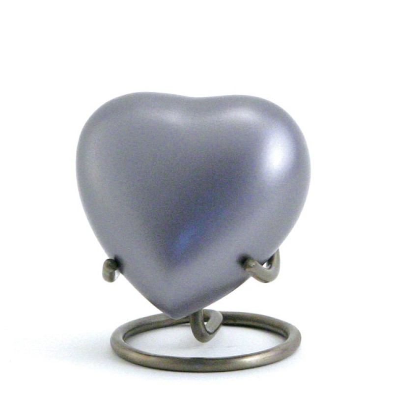 Lineas Starlight Blue Heart Keepsake with Velvet Box