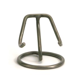 Pewter Finish Heart Display Stand Pewter Finish Heart Display Stand