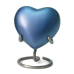 Monterey Blue Heart Keepsake with Velvet Box