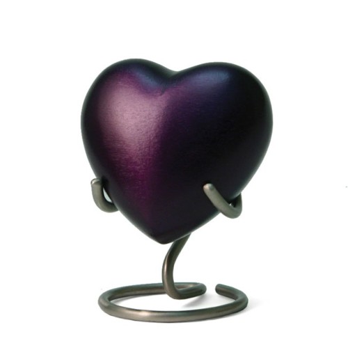 Monterey Purple Heart Keepsake w/ Velvet Box