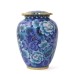 Floral Blue Elite Adult Urn