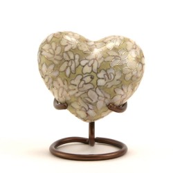 Essence Opal Heart Keepsake w/ Velvet Box Essence Opal Heart Keepsake w/ Velvet Box