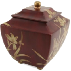 Orchid Burgundy Large/Adult Urn Orchid Burgundy Large/Adult Urn