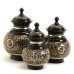 Black Engraved Pet Urn Medium Black Engraved Pet Urn Medium