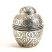 Silver Embossed Extra Small Pet Urn