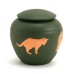 Fern Silhouette Cat Urn Fern Silhouette Cat Urn