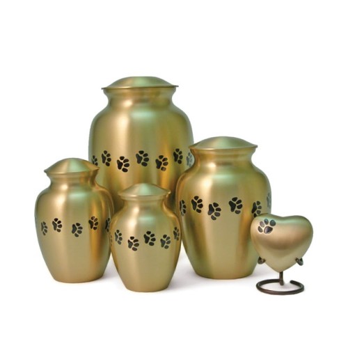 Classic Paws Bronze Petite Pet Urn