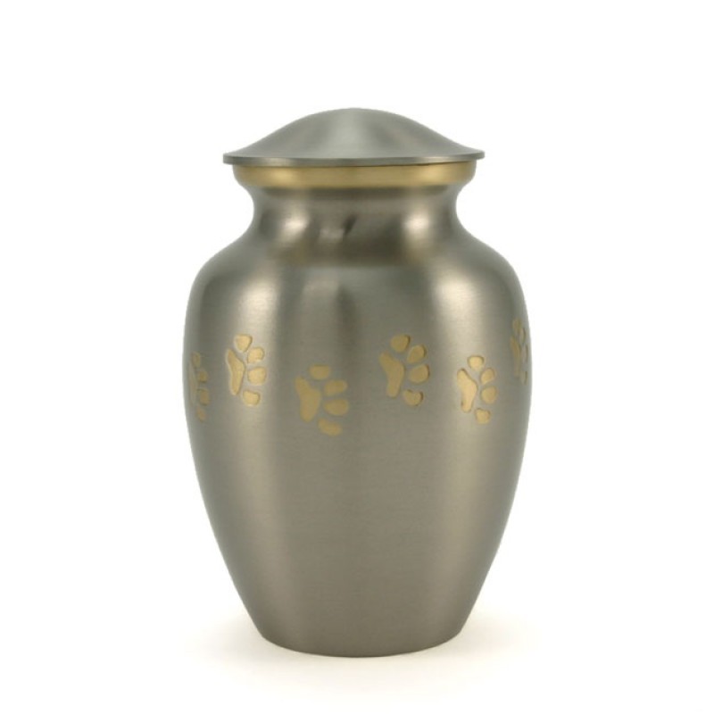 Classic Paws Pewter Petite Pet Urn