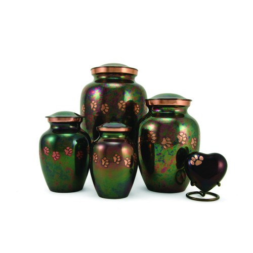 Classic Paws Raku Petite Pet Urn