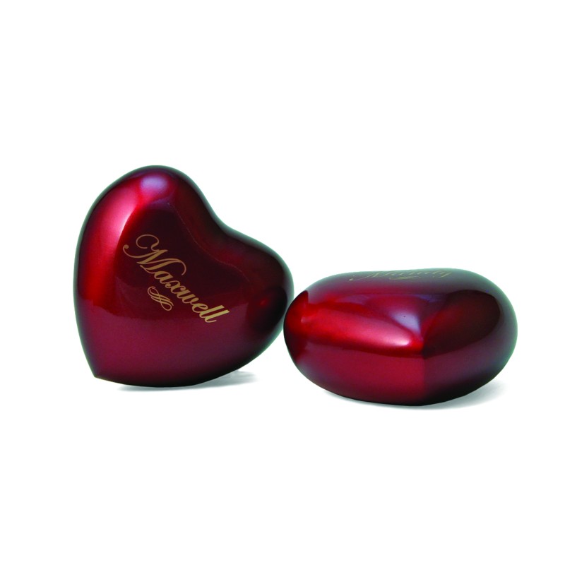 Arielle Heart Ruby Pet Urn