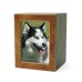 Large/Adult Natural Wood Photo Box Urn