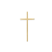 Plated Cross - Bronze