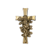 Cross and Rose, Urn Applique