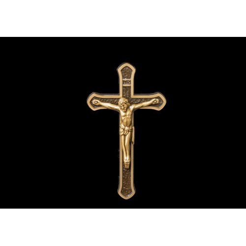 Bronze Cross w/ Christ - Bronze