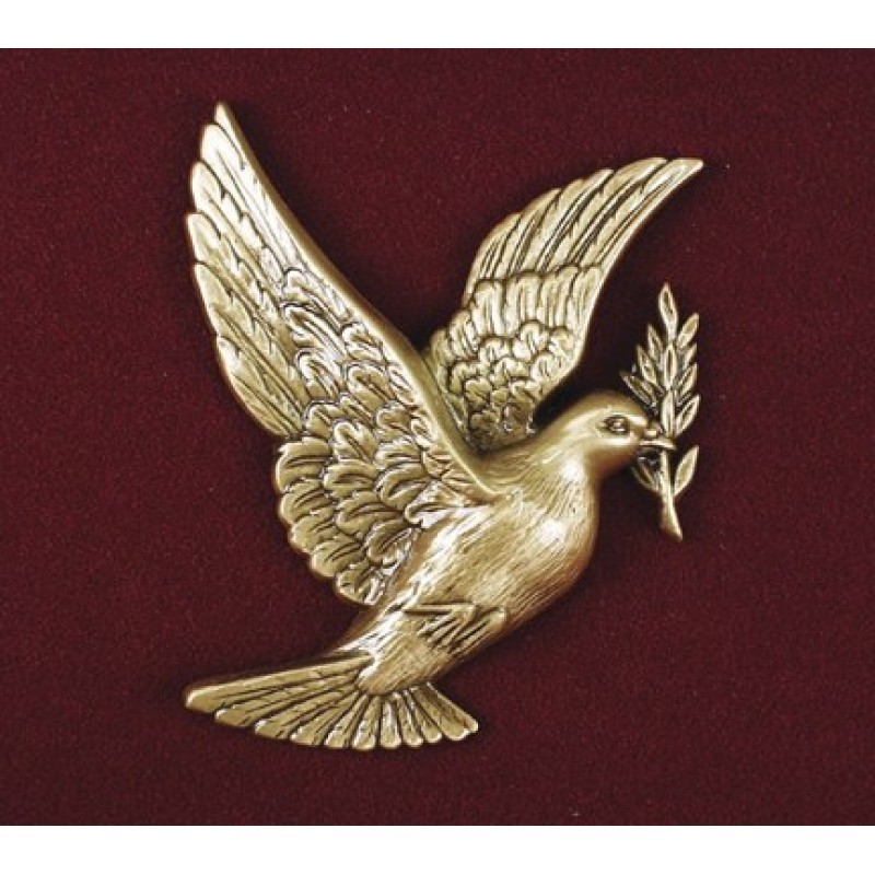 Peace - Bronze Dove with Laurel