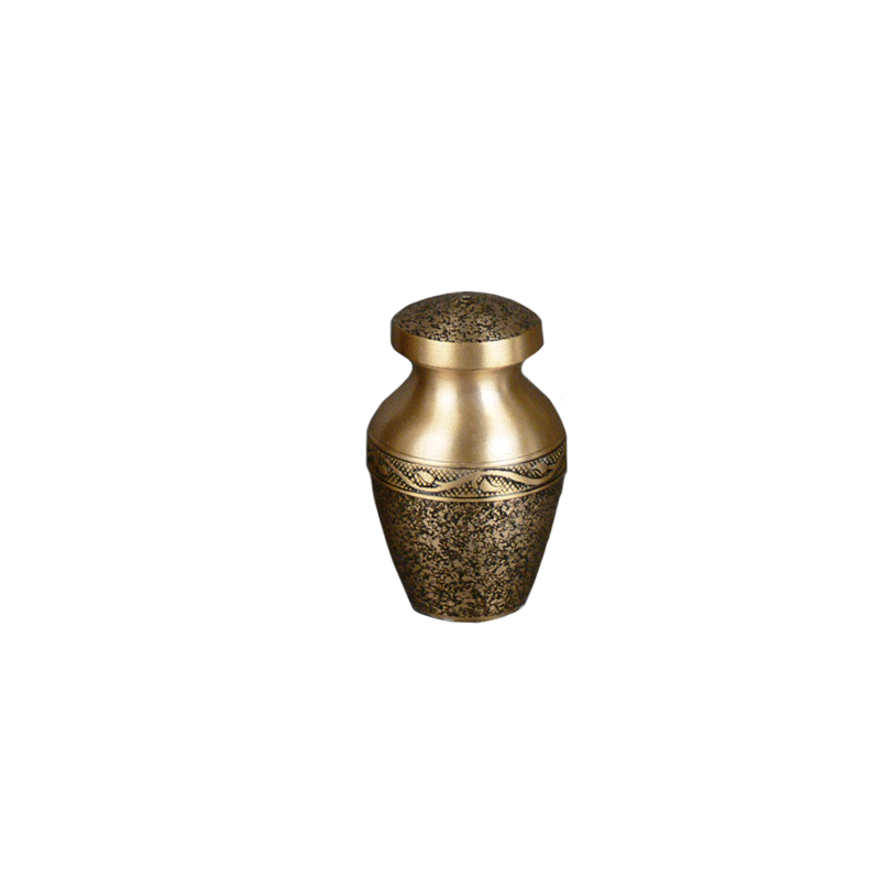 Aristocrat II Token - Textured Bronze Classic Vase