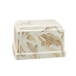 Centurian IV - Rectangle, Creme with Tan Vein (Adult)