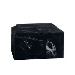 Springfield II - Rectangle, Black with White Vein (Adult)