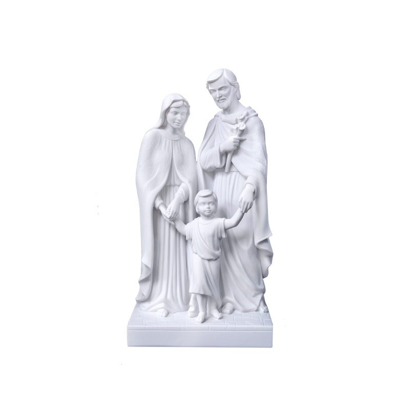 Holy Family - Marble Statue, Holy Family
