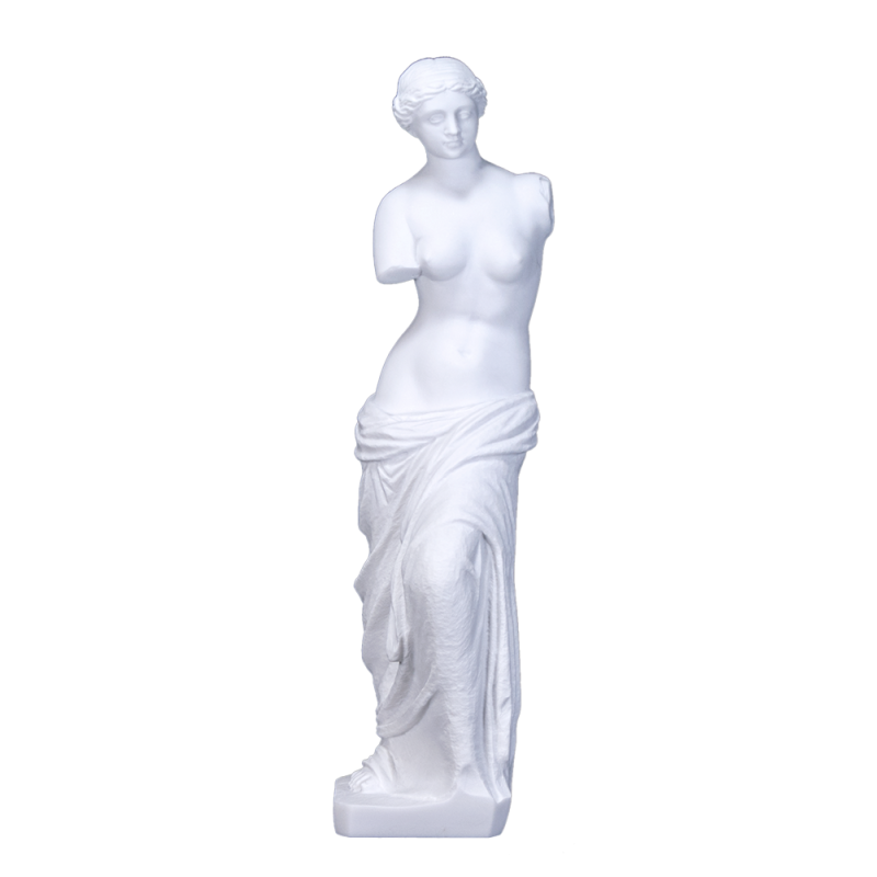 Venus de Milo - Sculpted Venus de Milo on Pedestal / Twist Closure