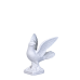 Marble Dove - Sculpted Dove, Wings Furled on Pedestal Marble Dove - Sculpted Dove, Wings Furled on Pedestal