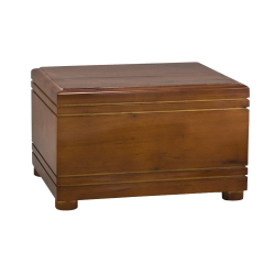 National – Horizontal Wood Hardwood w/Grooves and Pedestal Feet (Adult)