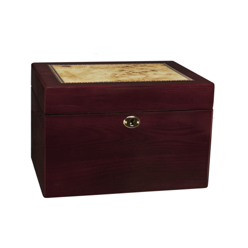 Markham - Lacquered Lockable Wood Chest (Adult)