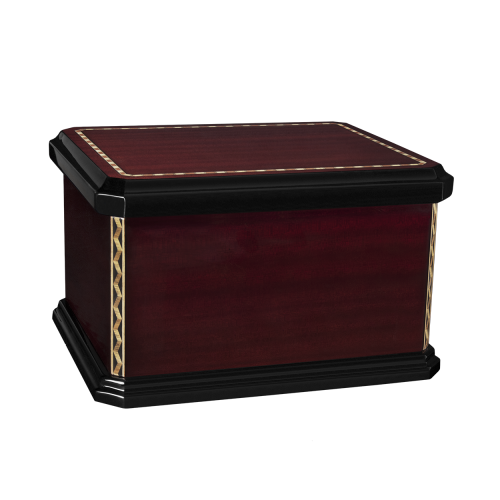 Mission - Lacquered Wood Chest w/Inlay (Adult)