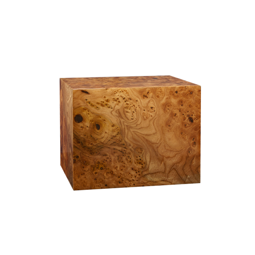 Elise II - Vertical or Horiz. Cube with Piano Finish Elm Burl (Adult)