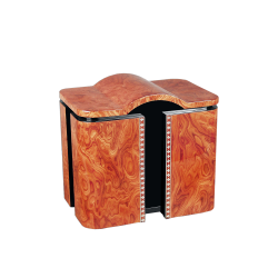 Monte Carlo -High Gloss Elm Burl with Hand Finished Black Lacquer Monte Carlo -High Gloss Elm Burl with Hand Finished Black Lacquer