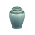 Verde - Handmade Vase Textured Green with Band Verde - Handmade Vase Textured Green with Band