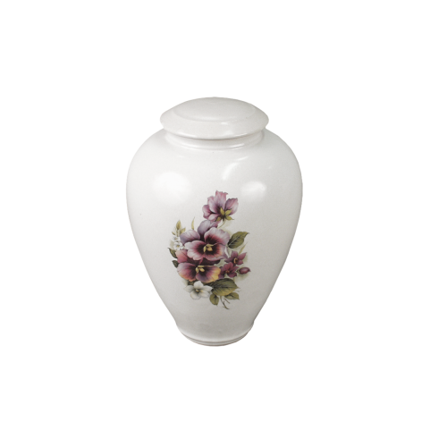 Tivoli I - Classic Vase with Pansy