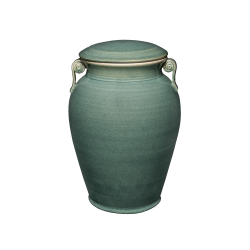 Corinthian I - Green Companion Vase Corinthian I - Green Companion Vase