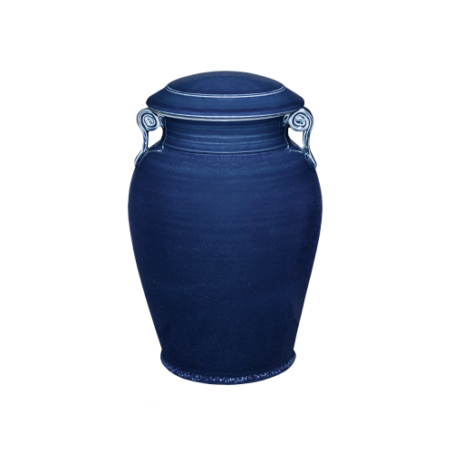 Corinthian II - Blue Companion Vase