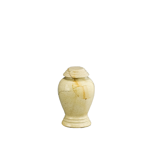 Pedestal Stonewood Token - Tan/Gold/Rust Vase with Base (Token)
